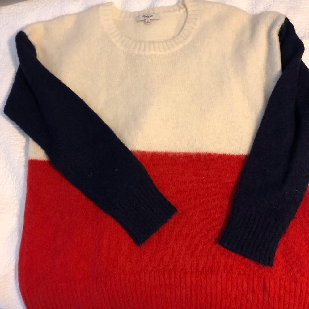 Madewell Colorblock Sweater